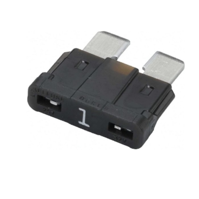 OMEGA AL32.01 - Ασφάλεια αυτοκινήτου 1A/32V Μαύρη 5 τμχ Cars Accessories Onetrade OMEGA AL32.01 - Ασφάλεια αυτοκινήτου 1A/32V Μαύρη 5 τμχ Cars Accessories Onetrade